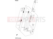 SUZUKI DR650SE L4 (2014) (E24) 44 - FRONT FORK DAMPER
