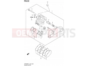 SUZUKI DR650SE L4 (2014) (E24) 52 - REAR CALIPER