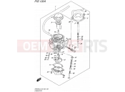 SUZUKI DR650SE L5 (2015) (E03,E28,E33) 130A - CARBURETOR (DR650SEL5 E03)
