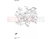 SUZUKI DR650SE L5 (2015) (E03,E28,E33) 401A - FRAME (DR650SEL5 E03)