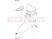 SUZUKI DR650SE L5 (2015) (E03,E28,E33) 451A - HEADLAMP HOUSING