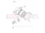 SUZUKI DS80 F (1985) (E03) 6 - AIR CLEANER