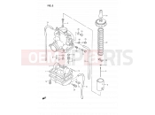 SUZUKI DS80 J (1988) (E03) 5 - CARBURETOR