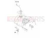 SUZUKI DS80 J (1988) (E03) 19D - FUEL TANK (MODEL R/S)