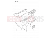 SUZUKI DS80 K (1989) (E24) 22A - FRAME COVER (MODEL N/P/R/S)
