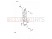 SUZUKI DS80 K (1989) (E24) 30 - REAR SHOCK ABSORBER