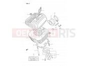 SUZUKI DS80 L (1990) (E24) 1 - CYLINDER
