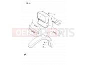 SUZUKI DS80 M (1991) (E03) 24 - HEADLAMP HOUSING