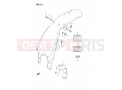 SUZUKI DS80 N (1992) (E24) 32 - REAR FENDER
