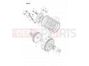 SUZUKI DS80 R (1994) (E24) 9 - CLUTCH