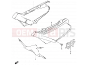 SUZUKI DS80 T (1996) (E03,E28,E33) 22 - FRAME COVER