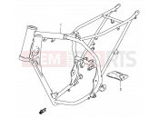 17 - FRAME - Suzuki DS80 V (1997) (E03,E28,E33)