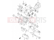 33 - CUSHION LEVER - Suzuki DS80 V (1997) (E03,E28,E33)