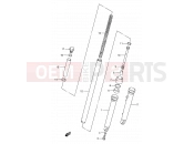 SUZUKI DS80 V (1997) (E24) 28 - FRONT DAMPER