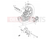 SUZUKI DS80 V (1997) (E24) 30 - FRONT WHEEL