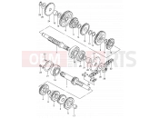 SUZUKI DS80 X (1999) (E03,E28,E33) 10 - TRANSMISSION