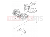 SUZUKI FB100 / FB100D R (1994) 28 - REAR COMBINATION LAMP (E24)