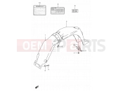SUZUKI FB100 / FB100D R (1994) 43 - REAR FENDER