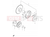 SUZUKI FB100 / FB100D S (1995) 6 - STARTER CLUTCH (FB100DG/DR/DS/DV)