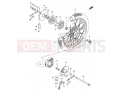 SUZUKI FB100 / FB100D S (1995) 51 - REAR WHEEL