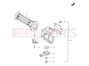 SUZUKI FB100 / FB100D V (1997) 42 - LEFT HANDLE LEVER