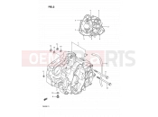 SUZUKI FB50 K (1989) 3 - CRANKCASE