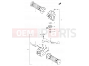 SUZUKI FB80 M (1991) 37 - HANDLE SWITCH
