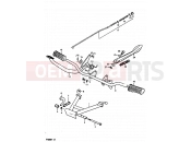 SUZUKI FR80 M (1991) 29 - STAND - REAR BRAKE