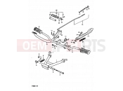 SUZUKI FR80 X (1999) 29 - STAND - REAR BRAKE