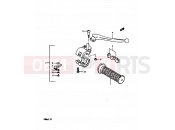 SUZUKI FR80 Z (1982) 57 - RIGHT HANDLE SWITCH (E02)