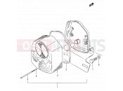 SUZUKI FZ50 G (1986) 29 - REAR COMBINATION LAMP (E26)