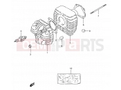 SUZUKI FZ50 L (1990) 1 - CYLINDER