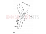 SUZUKI FZ50 L (1990) 43 - HEADLAMP HOUSING (E16)