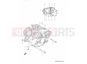 SUZUKI GN125E P (1993) (E03,E28,E33) 3 - CRANKCASE