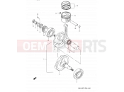 SUZUKI GN125E P (1993) (E03,E28,E33) 5 - CRANKSHAFT