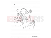 SUZUKI GN125E P (1993) (E03,E28,E33) 6 - STARTER CLUTCH