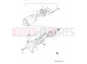 SUZUKI GN125E P (1993) (E03,E28,E33) 16 - STARTING MOTOR