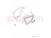 SUZUKI GN125E P (1993) (E03,E28,E33) 32 - FRAME COVER