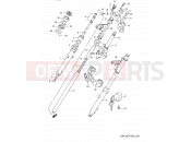 SUZUKI GN125E P (1993) (E03,E28,E33) 33 - FRONT FORK