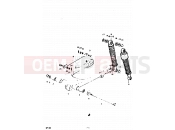 SUZUKI GP100U C (1978) 59 - REAR SWINGING ARM