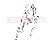 SUZUKI GP100U N (1992) 43 - FRONT FORK (E06)