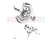SUZUKI GP100U N (1992) 52 - FRONT WHEEL (UC, UN)