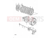 SUZUKI GP125U N (1992) 12 - CLUTCH