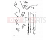 SUZUKI GP125U N (1992) 87 - HANDLEBAR (GP125N, GP125UN)