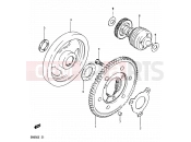 SUZUKI GR650 / GR650X E (1984) 9 - STARTER CLUTCH