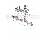 SUZUKI GS1000 S (1995) 8 - CRANKSHAFT
