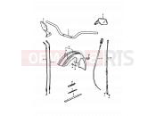 SUZUKI GS1000 S (1995) 38 - HANDLEBAR - FRONT FENER