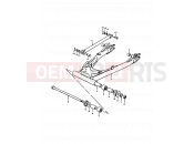 SUZUKI GS1000 S (1995) 43 - REAR SWINGING ARM