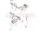 SUZUKI GS1000G T (1996) 38 - TURN SIGNAL LAMP (MODEL X : E21)