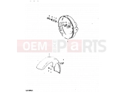 SUZUKI GS1000G T (1996) 64 - FRONT FENDER - HEADLAMP HOUSING